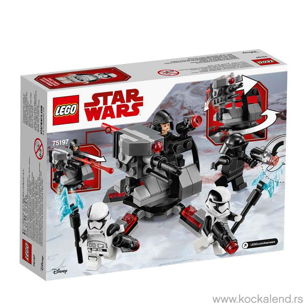 LEGO STAR WARS FIRST ORDER SPECILALIST BATTLE PACK 