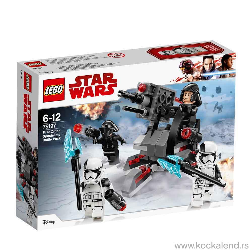 LEGO STAR WARS FIRST ORDER SPECILALIST BATTLE PACK 