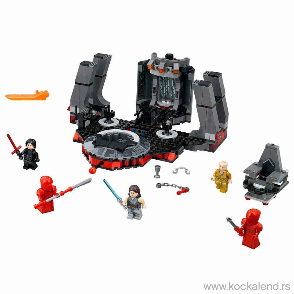 LEGO STAR WARS SNOKES THRONE ROOM 