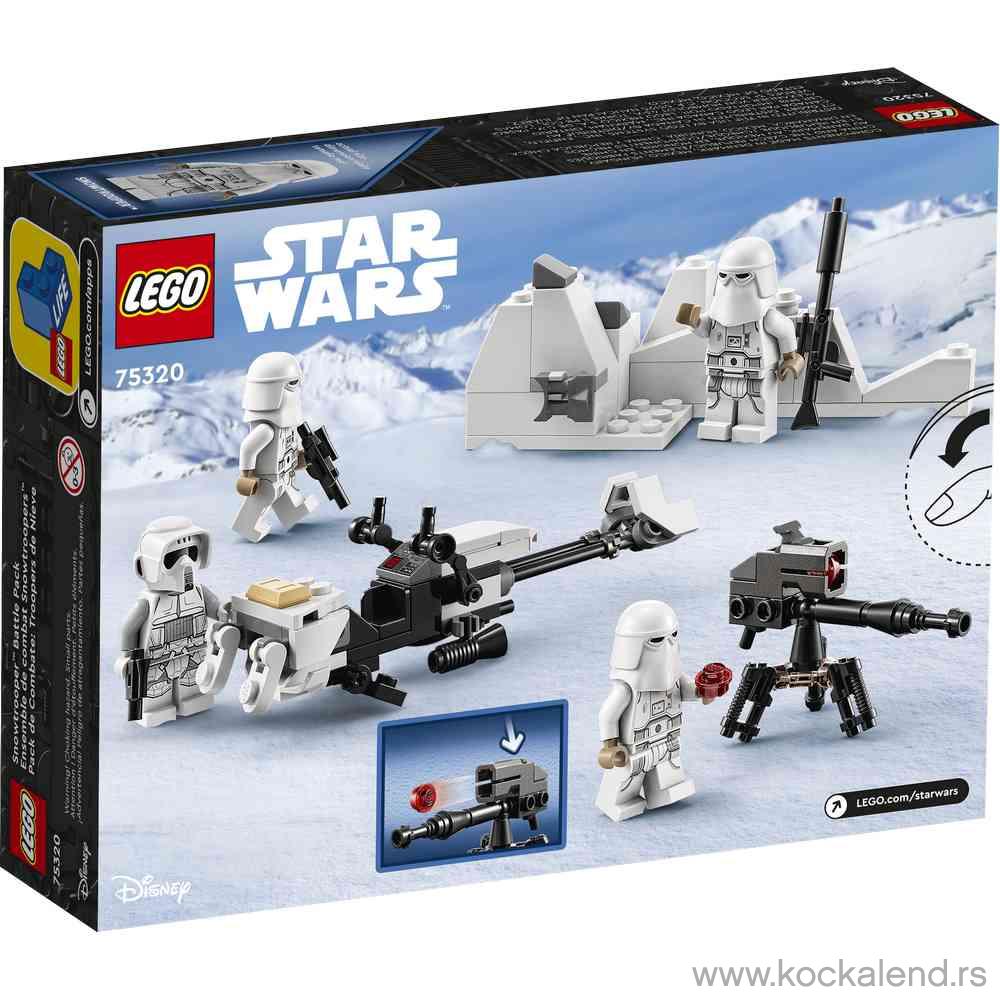 LEGO STAR WARS TM SNOWTROOPER BATTLE PACK 