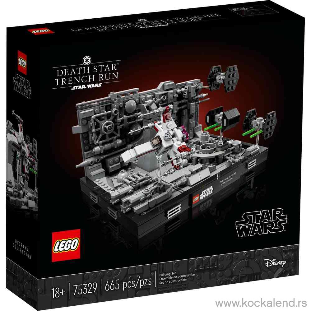 LEGO STAR WARS DEATH STAR TRENCH RUN 