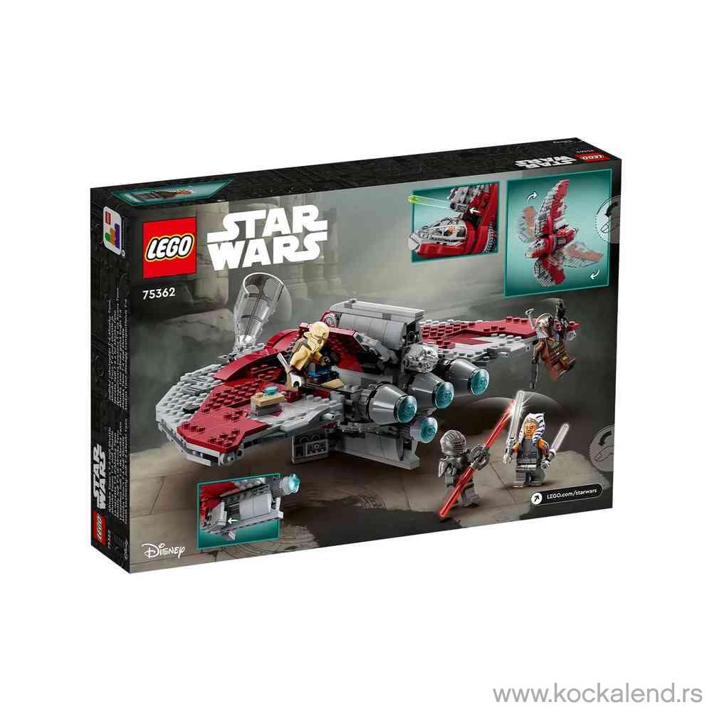 LEGO STAR WARS AHSOKA TANOS T6 JEDI SHUTTLE 