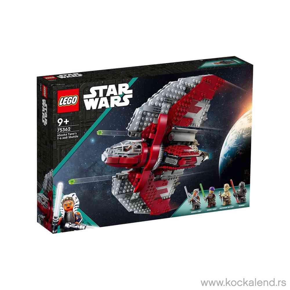 LEGO STAR WARS AHSOKA TANOS T6 JEDI SHUTTLE LE75362 Kockalend internet prodavnica