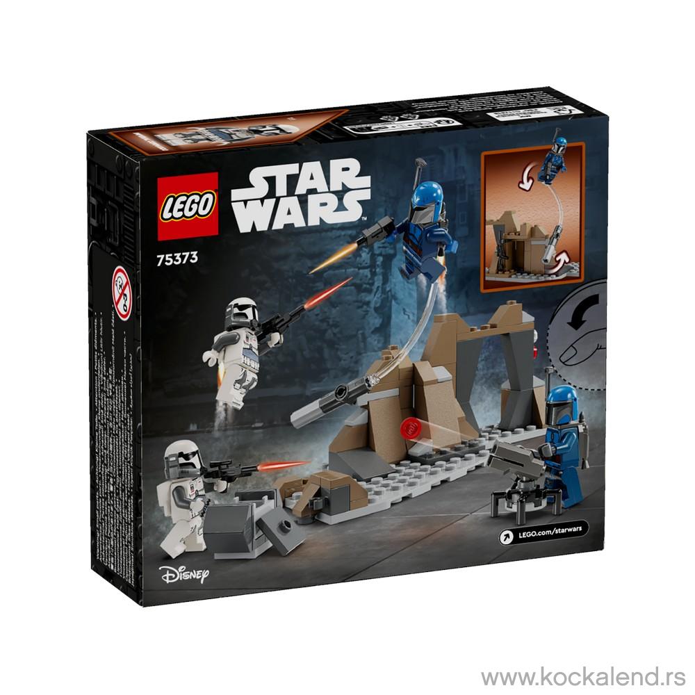 LEGO STAR WARS AMBUSH ON MANDALORE BATTLE 