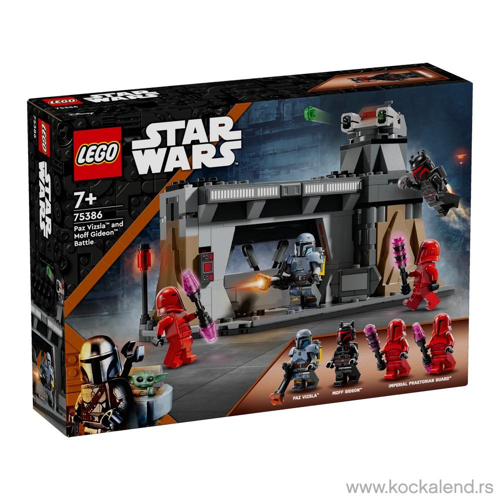 LEGO STAR WARS PAZ VIZSLA AND MOFF GIDEON 