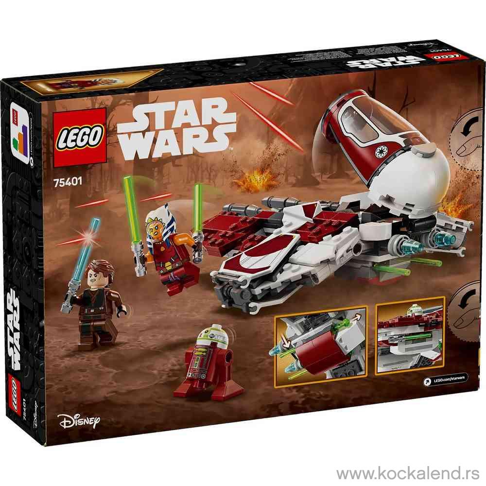 LEGO STAR WARS TM AHSOKAS JEDI INTERCEPTOR 