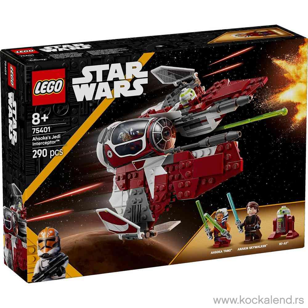 LEGO STAR WARS TM AHSOKAS JEDI INTERCEPTOR 