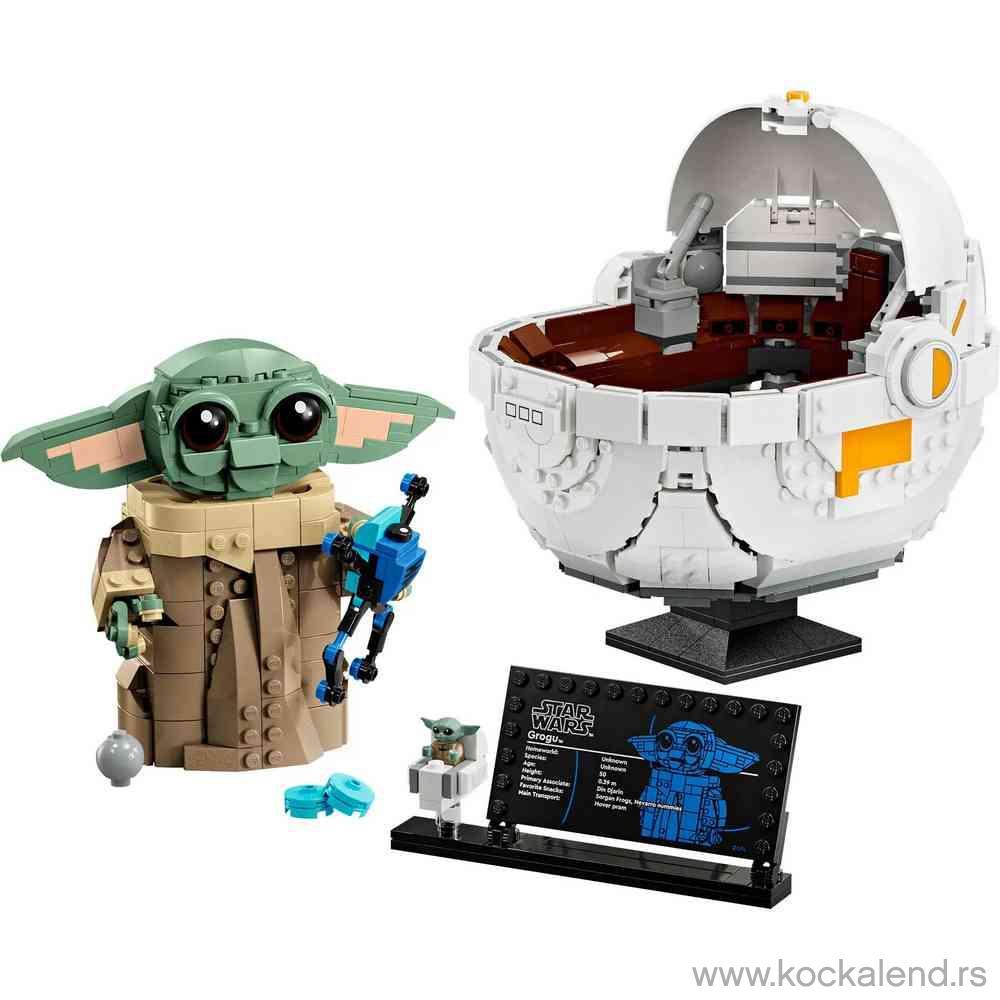 LEGO STAR WARS TM GROGU WITH HOVER PRAM 