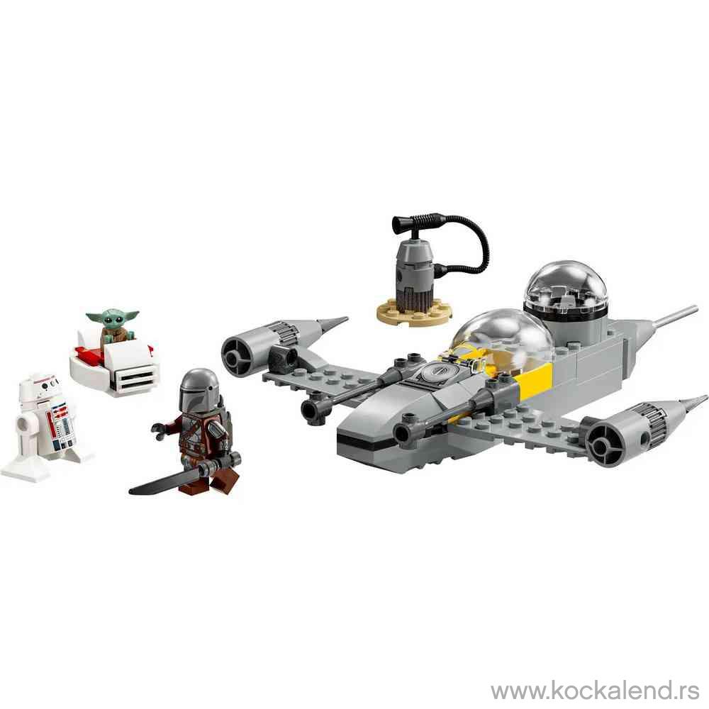 LEGO STAR WARS TM MANDO AND GROGUS N-1 STARFIGHTER 