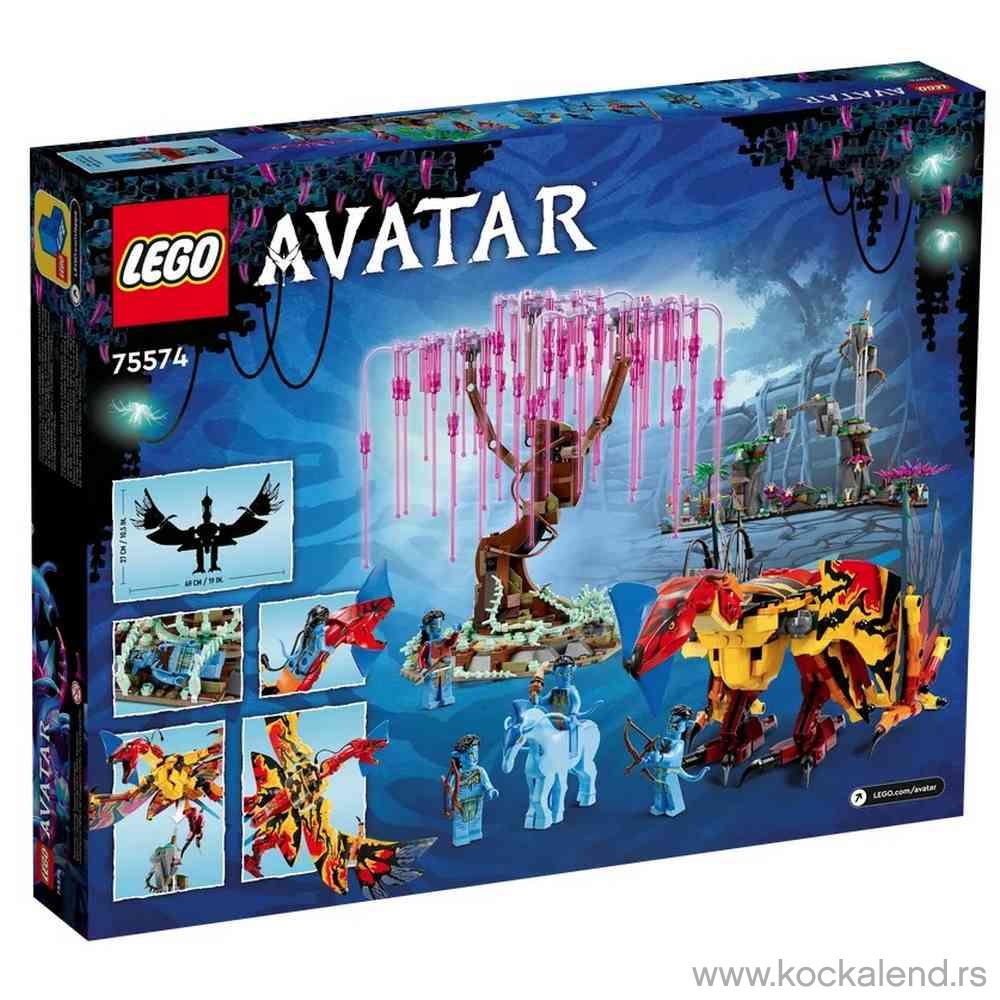 LEGO AVATAR TORUK MAKTO AND TREE OF SOULS 