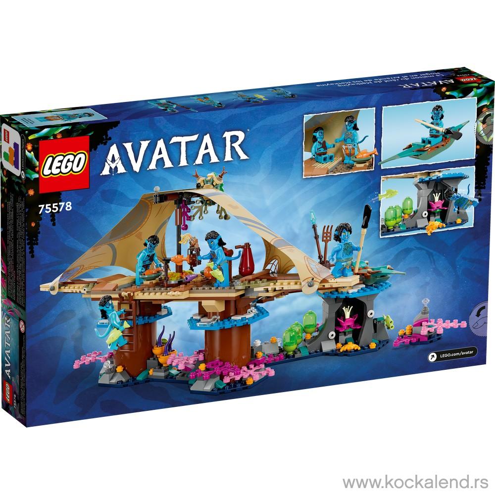 LEGO AVATAR METKAYINA REEF HOME 