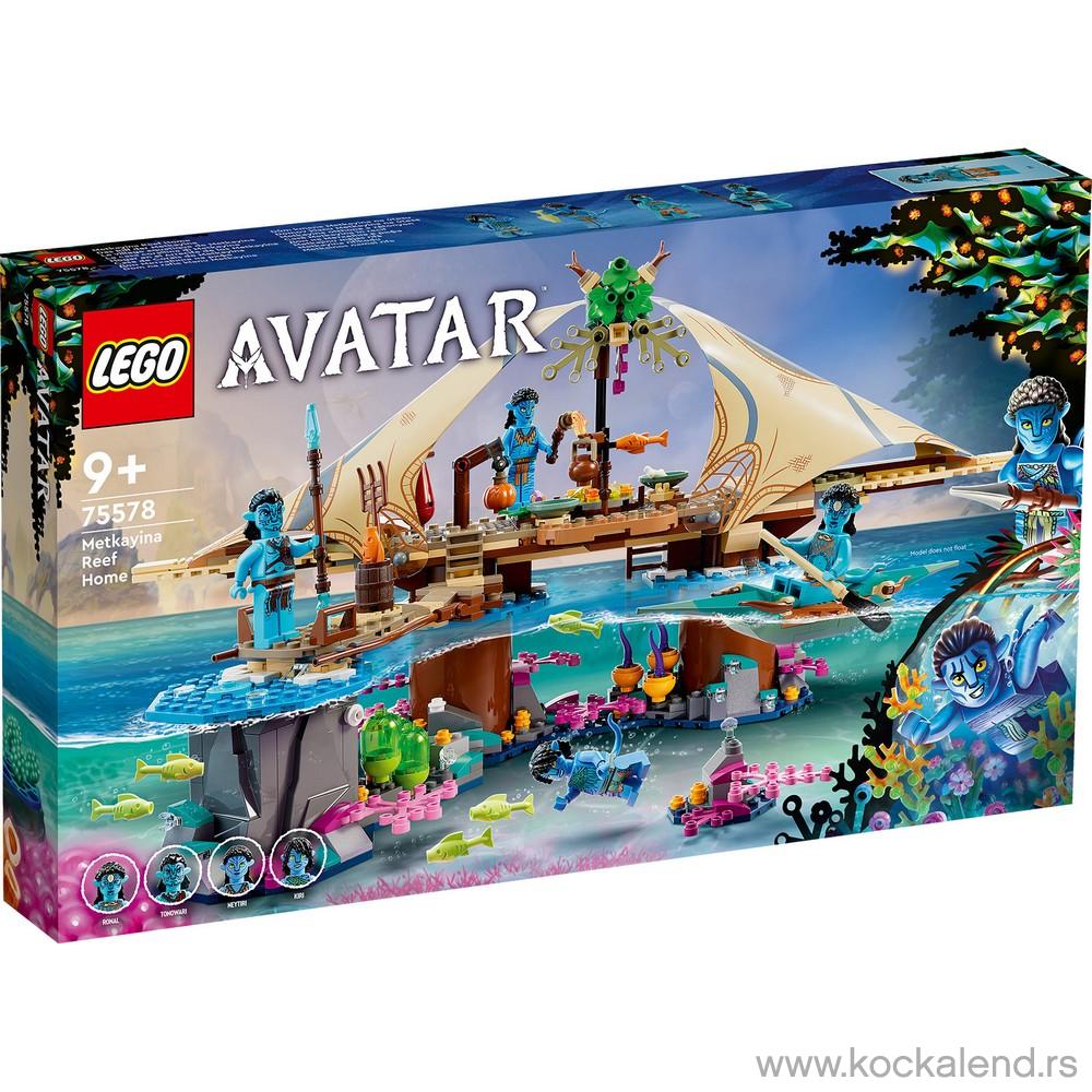 LEGO AVATAR METKAYINA REEF HOME 