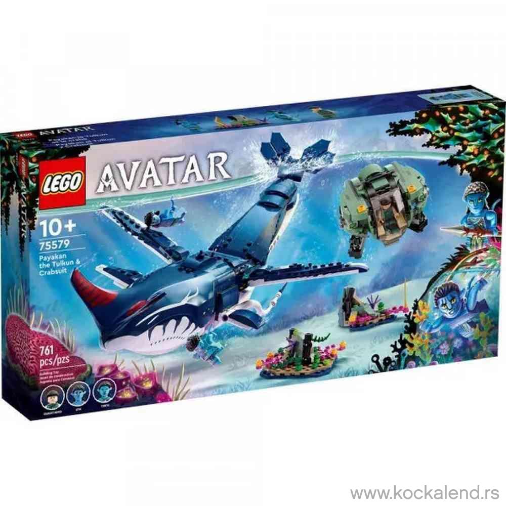 LEGO AVATAR PAYAKAN THE TULKUN  AND  CRABSUIT 
