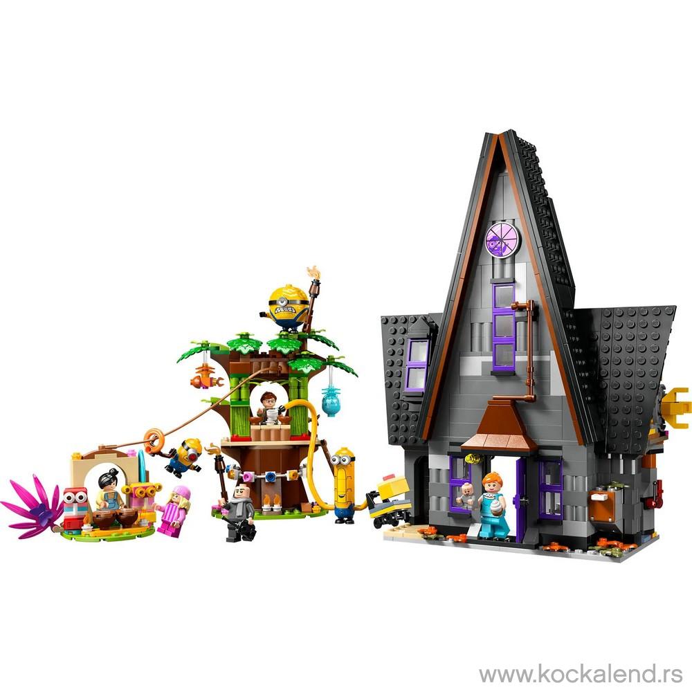 LEGO MINIONS AND GRUS FAMILY MANSION