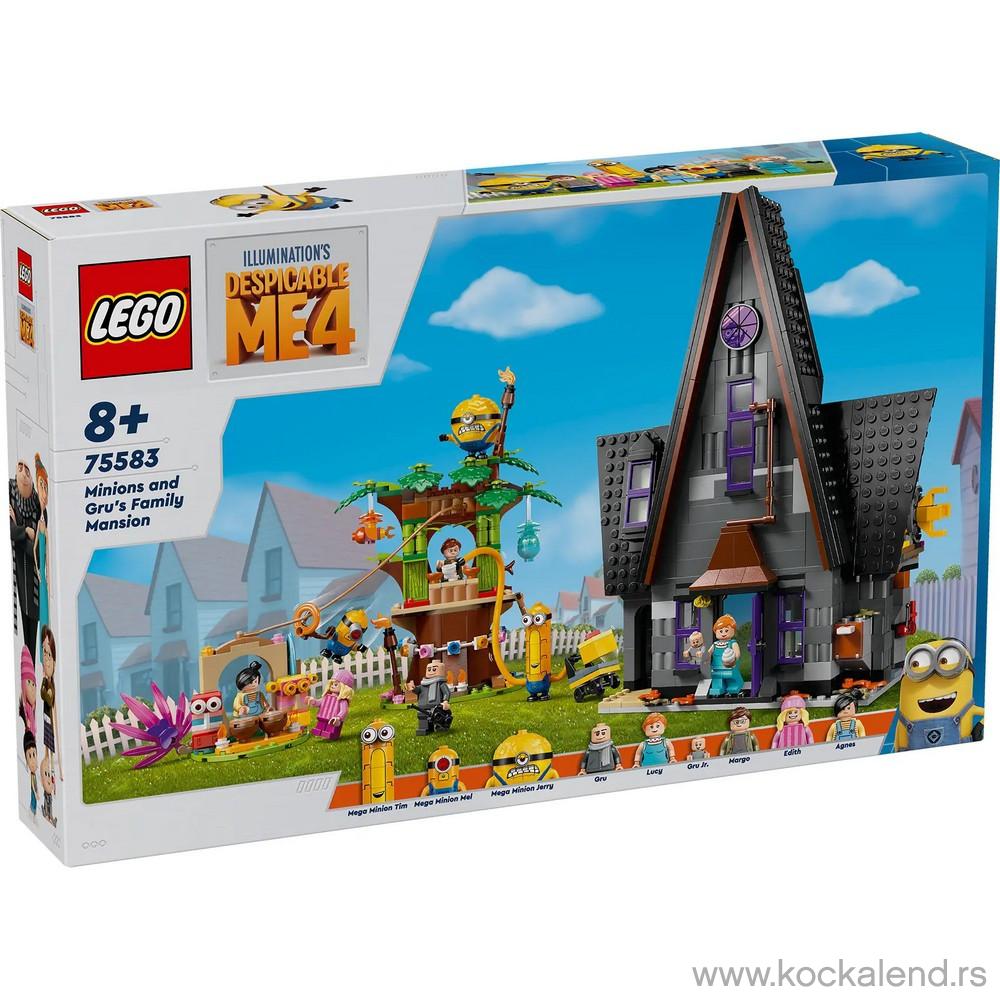 LEGO MINIONS AND GRUS FAMILY MANSION