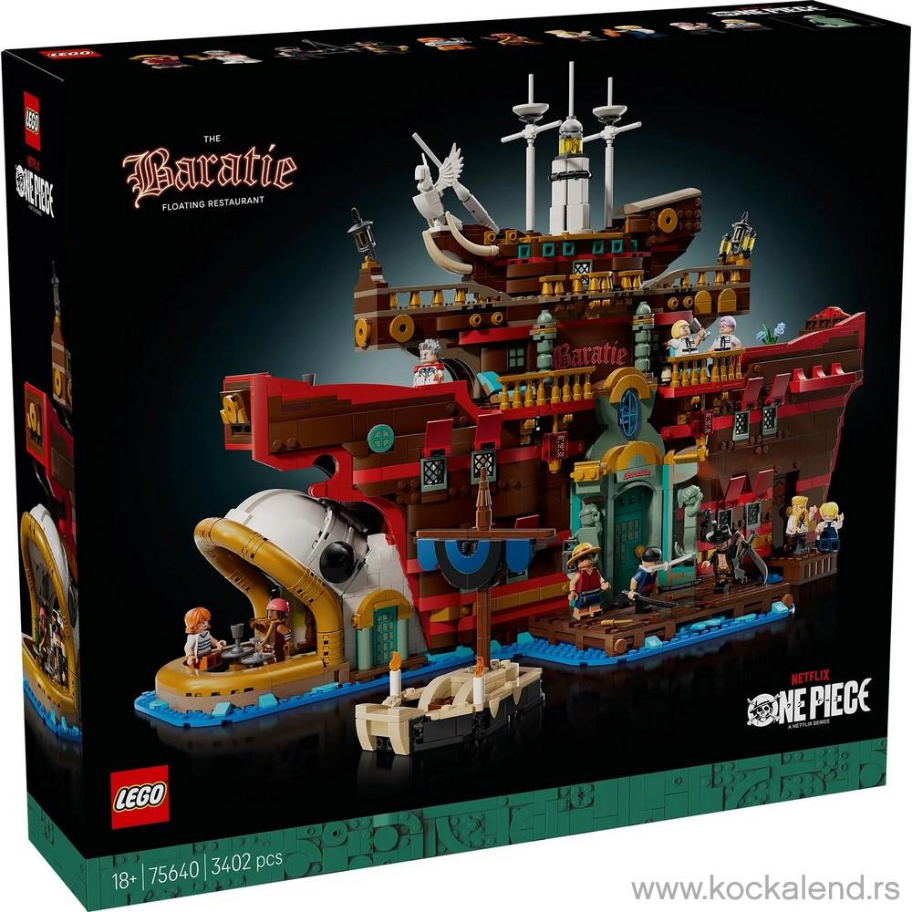 LEGO ONE PIECE THE BARATIE FLOATING RESTAURANT 