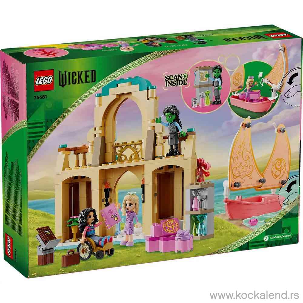 LEGO GLINDA  AT SHIZ UNIVERSITY 
