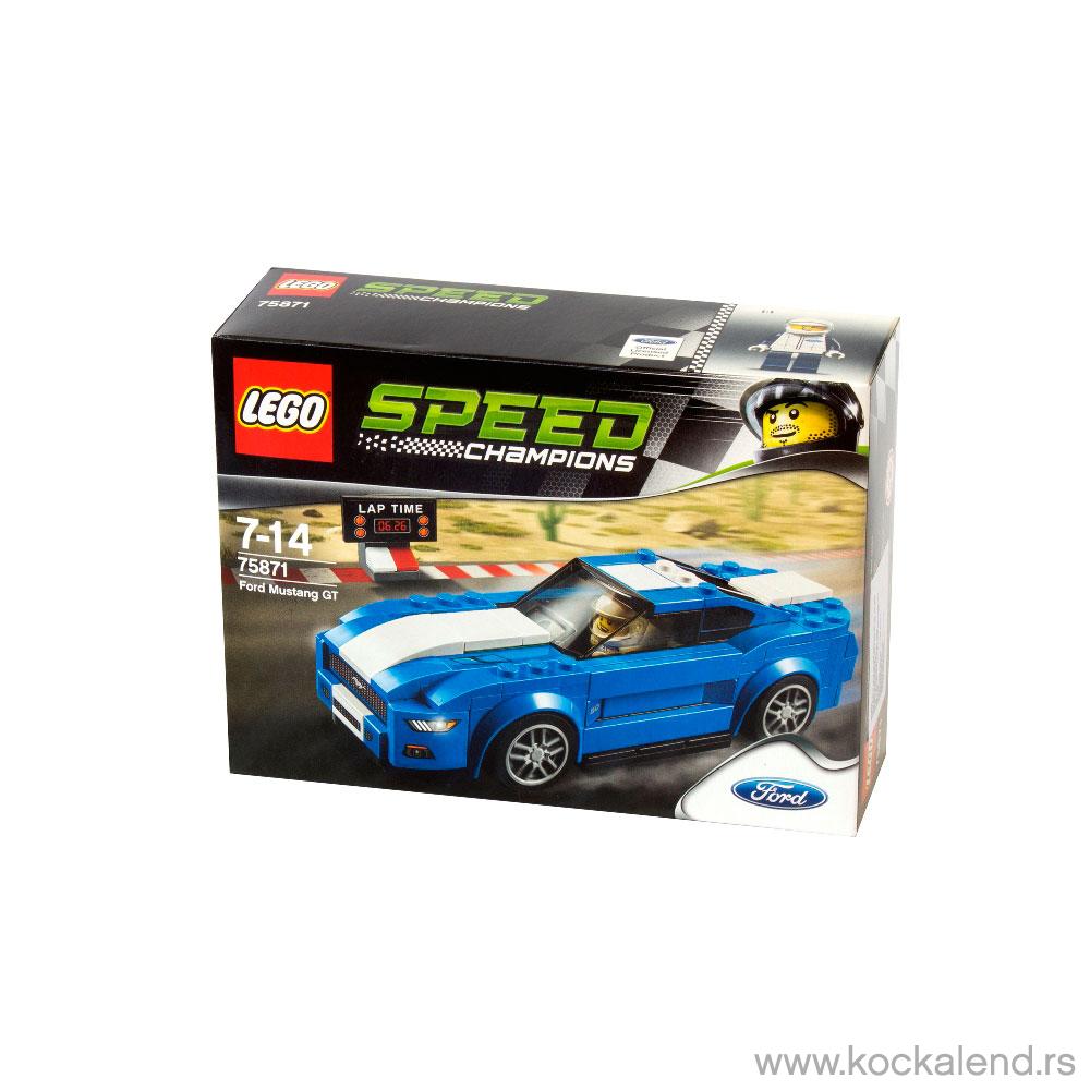 LEGO SPEED CHAMPIONS FORD MUSTANG 