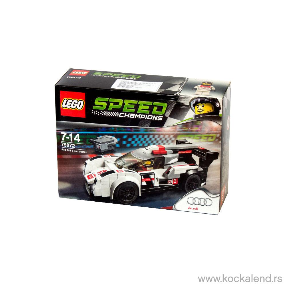 LEGO SPEED CHAMPIONS AUDI R18-E TRON QUATTRO 
