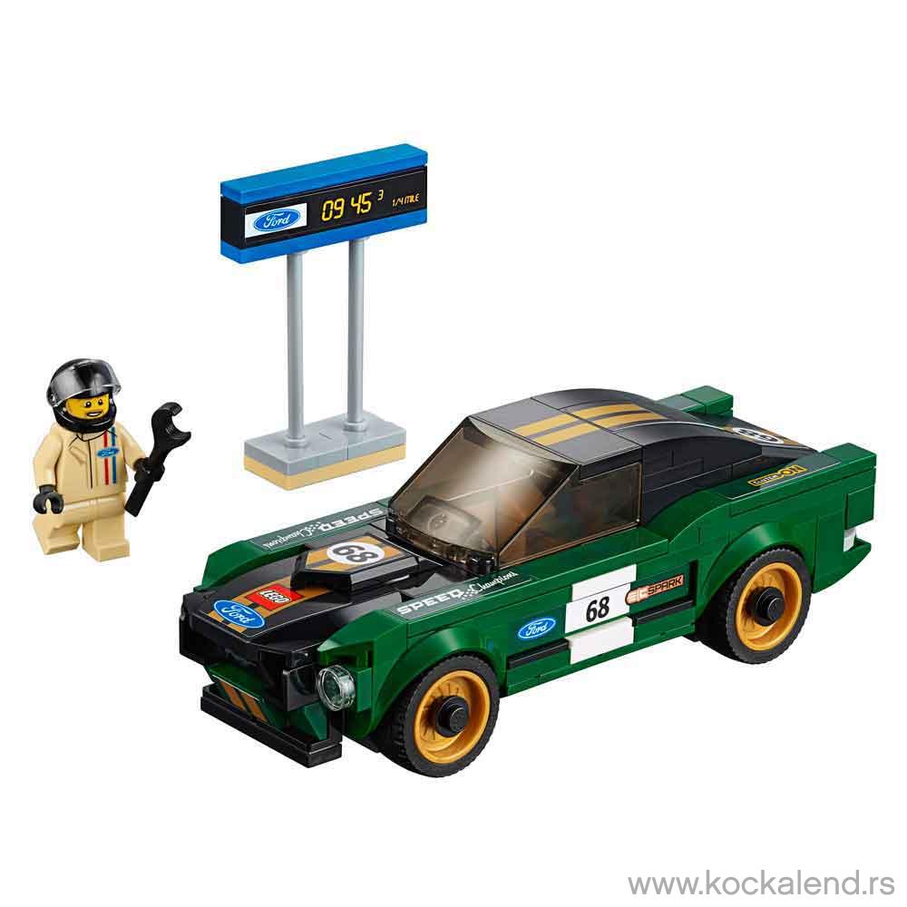 LEGO SPEED CHAMPIONS 1968 FORD MUSTANG FASTBACK 