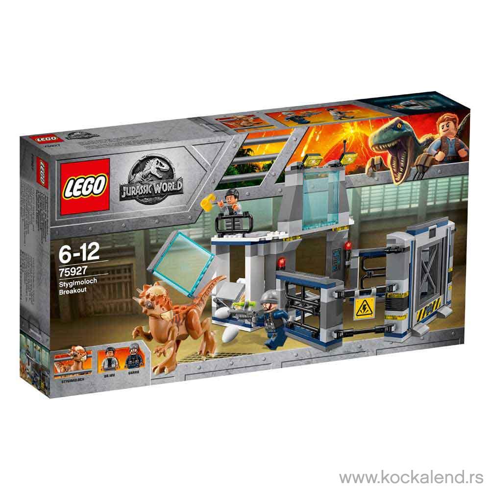 LEGO JURASSIC WORLD STYGIMOLOCH BREAKOUT 