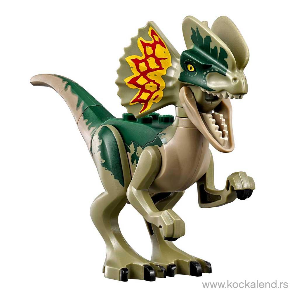 LEGO JURASSIC WORLD DILOPHOSAURUS OUTPOST ATTACK 