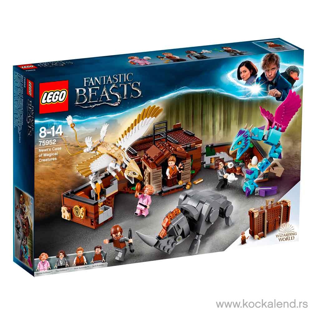 LEGO HARRY POTTER NEWT CASE OF MAGICAL CREATURES 