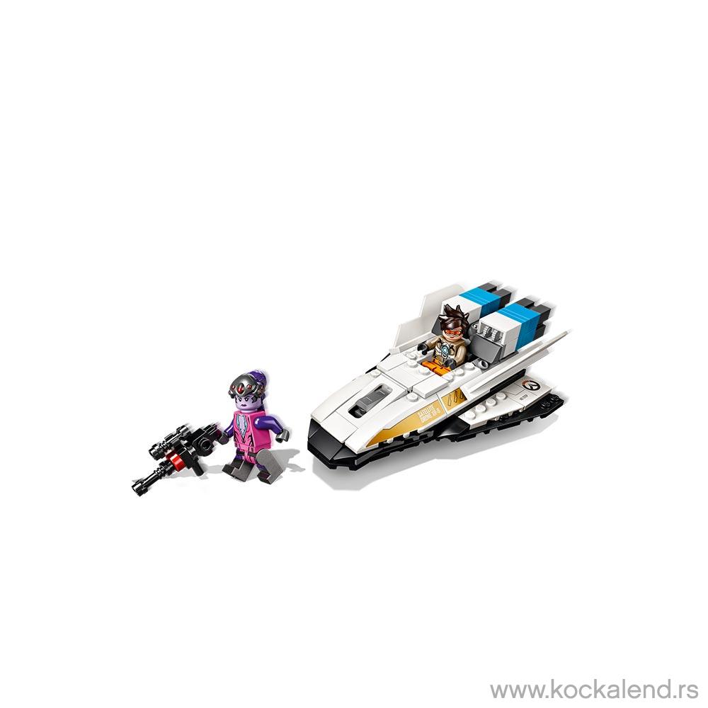 LEGO OVERWATCH TRACER VS WIDOWMAKER 