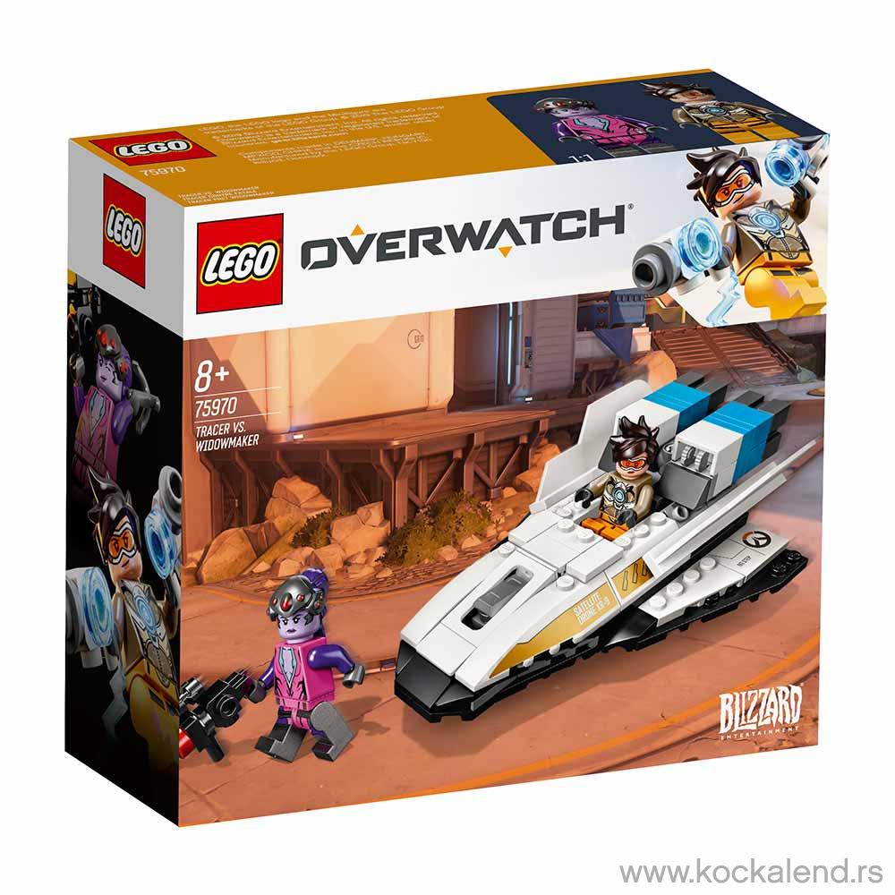 LEGO OVERWATCH TRACER VS WIDOWMAKER 