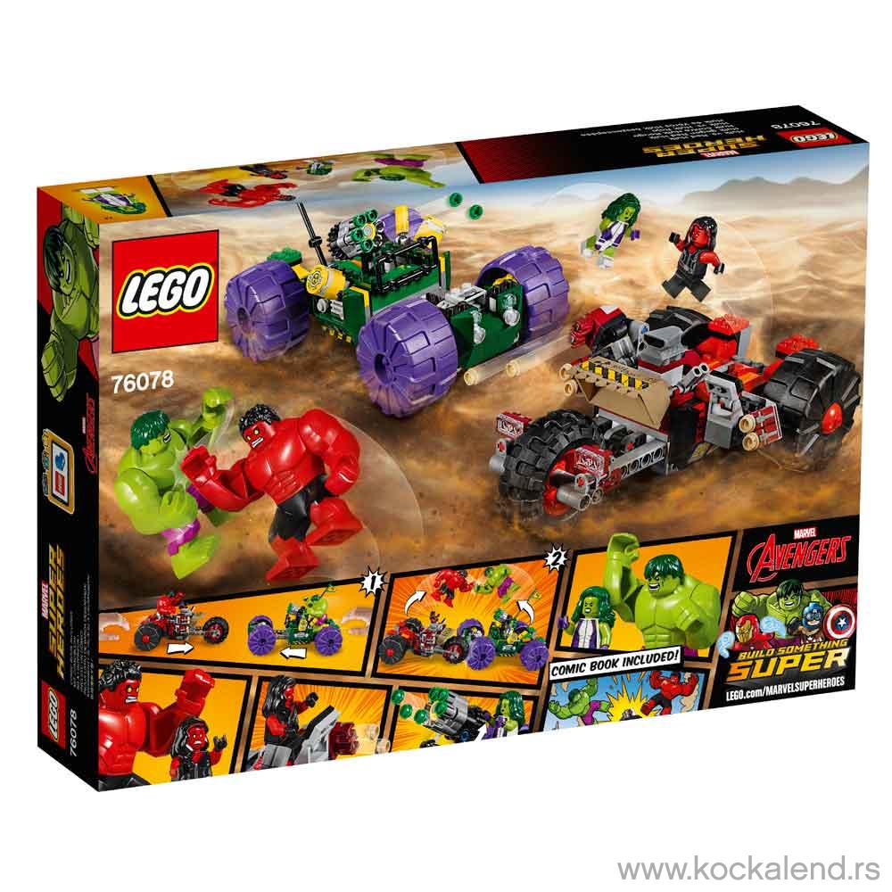 LEGO SUPER HEROES HULK VS. RED HULK 