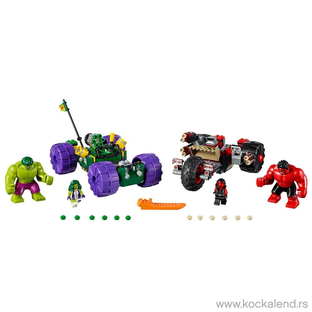 LEGO SUPER HEROES HULK VS. RED HULK 