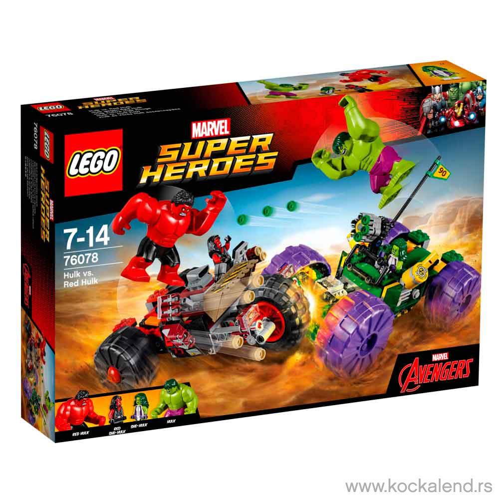 LEGO SUPER HEROES HULK VS. RED HULK 