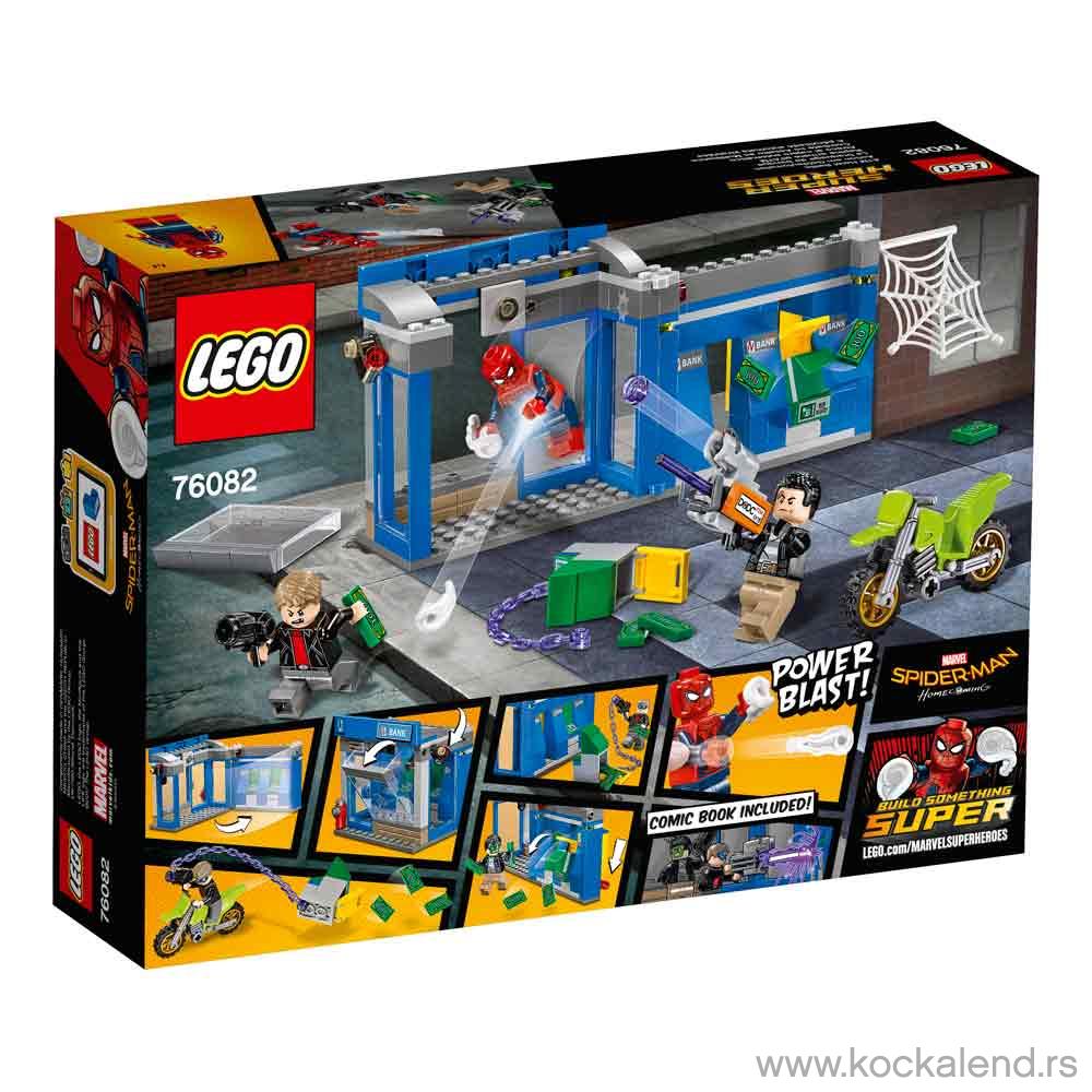 LEGO SUPER HEROES SPIDERMAN ATM HEIST BATTLE 1 