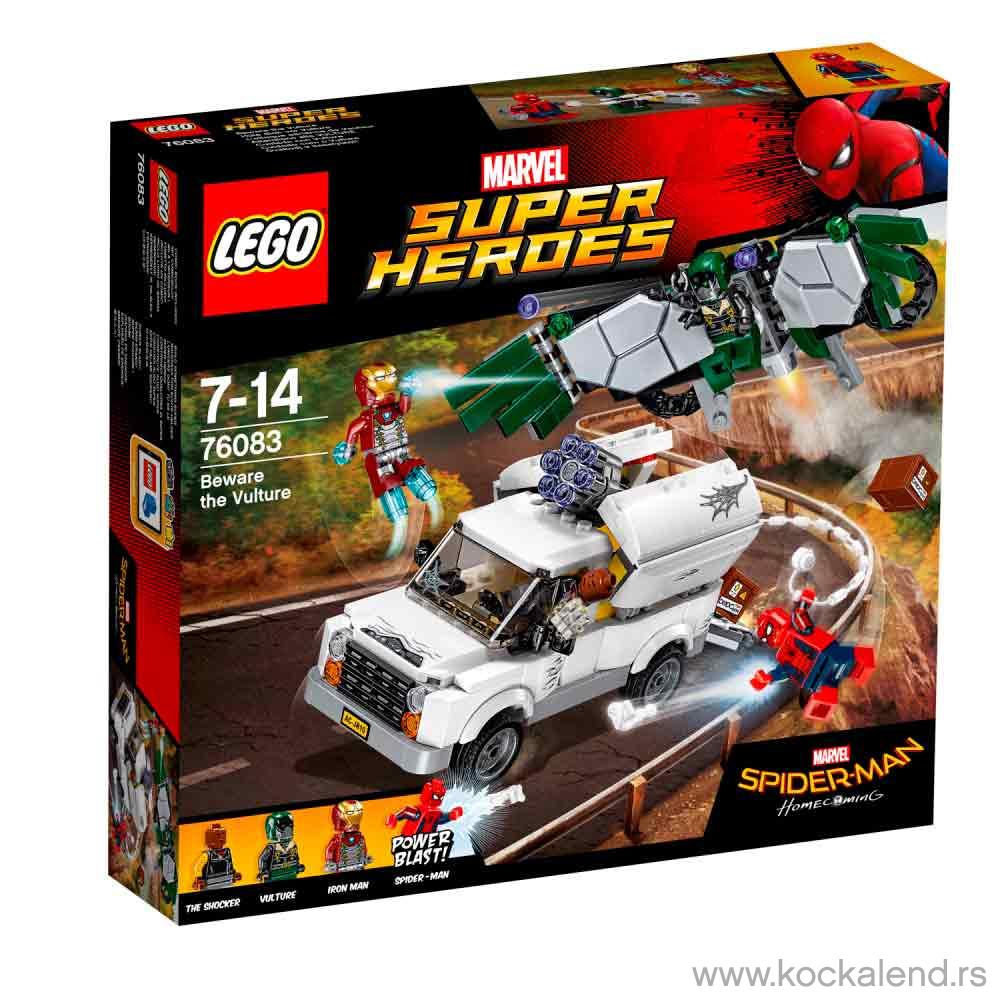 LEGO SUPER HEROES SPIDERMAN BEWARE THE VULTURE 2 