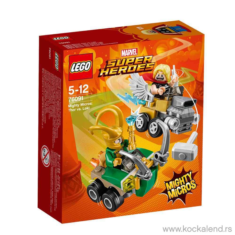 LEGO SUPER HEROES MIGHTY MICROS THOR VS LOKI 