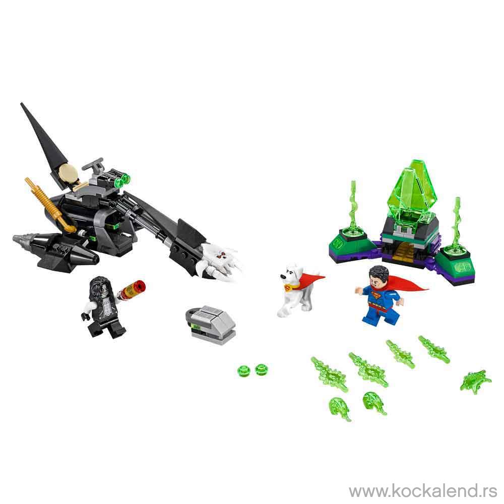 LEGO SUPER HEROES SUPERMAN AND KRYPTO TEAM UP 