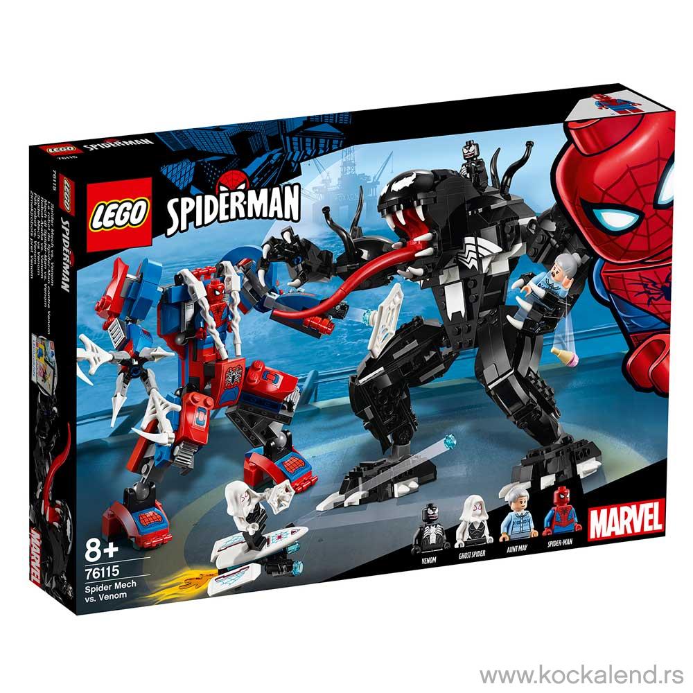 LEGO SUPER HEROES SPIDER MECH VS. VENOM 