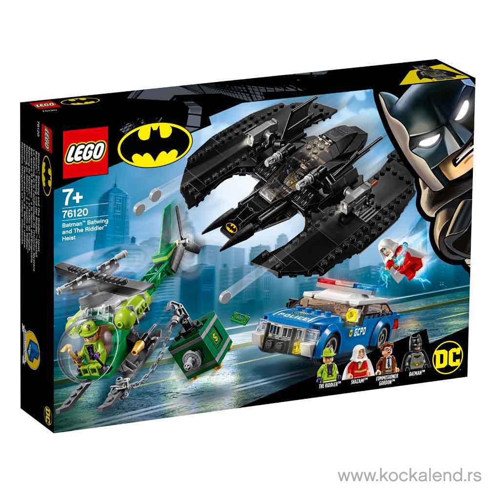 LEGO SUPER HEROES BATMAN BATMAN BATWING AND THE RIDDLER HEIST 