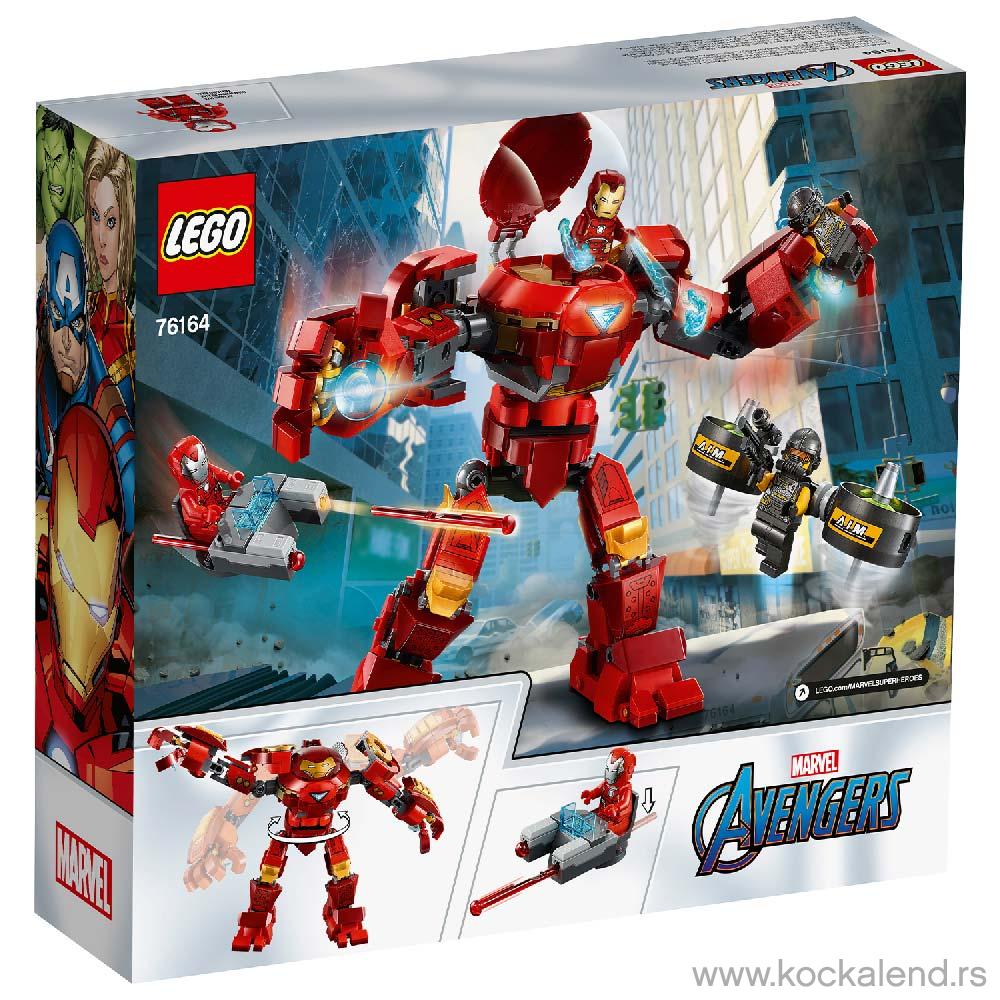 LEGO AVENGERS IRON MAN HULKBUSTER VERSUS AIM 