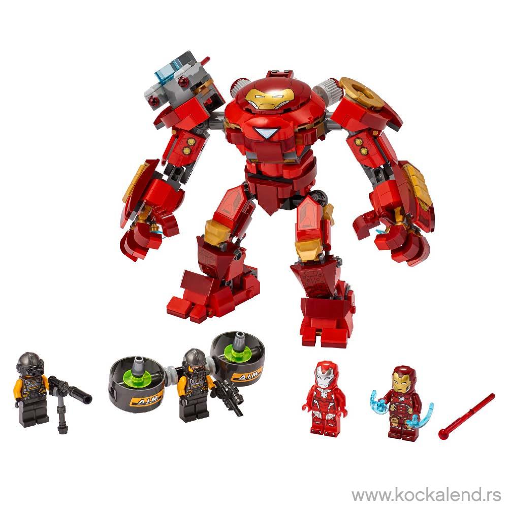 LEGO AVENGERS IRON MAN HULKBUSTER VERSUS AIM 