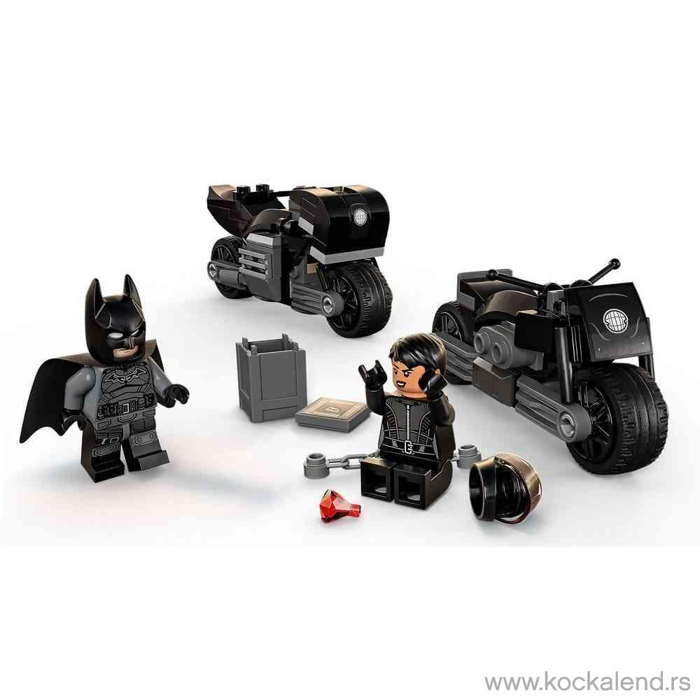 LEGO SUPER HEROES BATMAN & SELINA KYLE MOTORCYCLE PURSUIT 