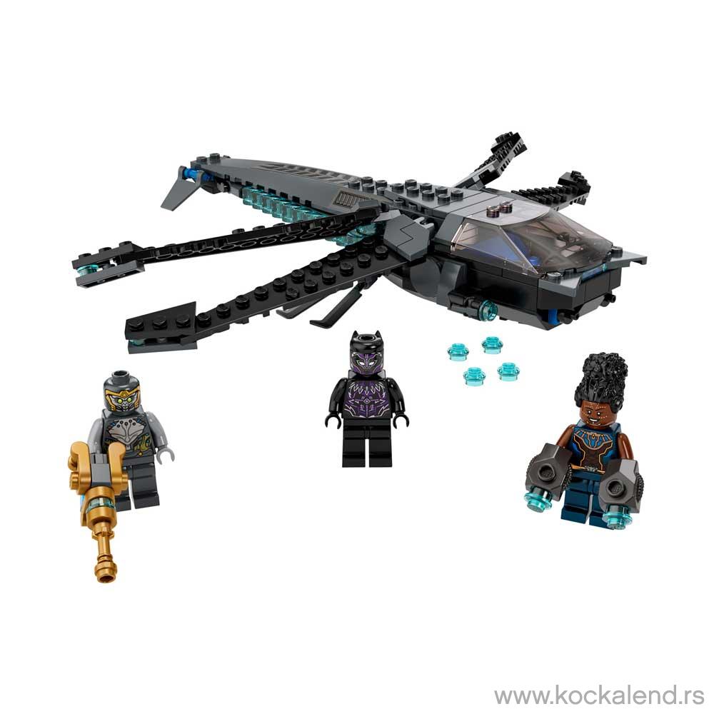 LEGO SUPER HEROES BLACK PANTHER DRAGON FLYER 