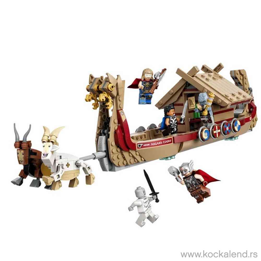 LEGO THOR THE GOAT BOAT 