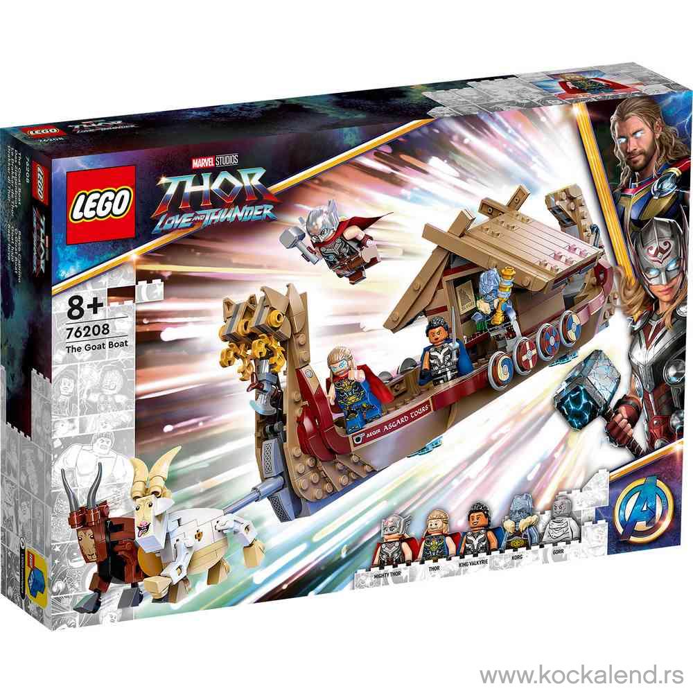 LEGO THOR THE GOAT BOAT 