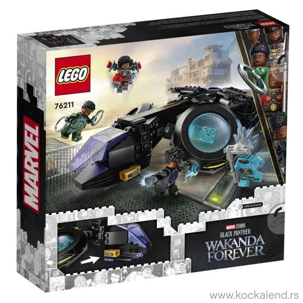 LEGO BLACK PANTER SHURIS SUNBIRD 