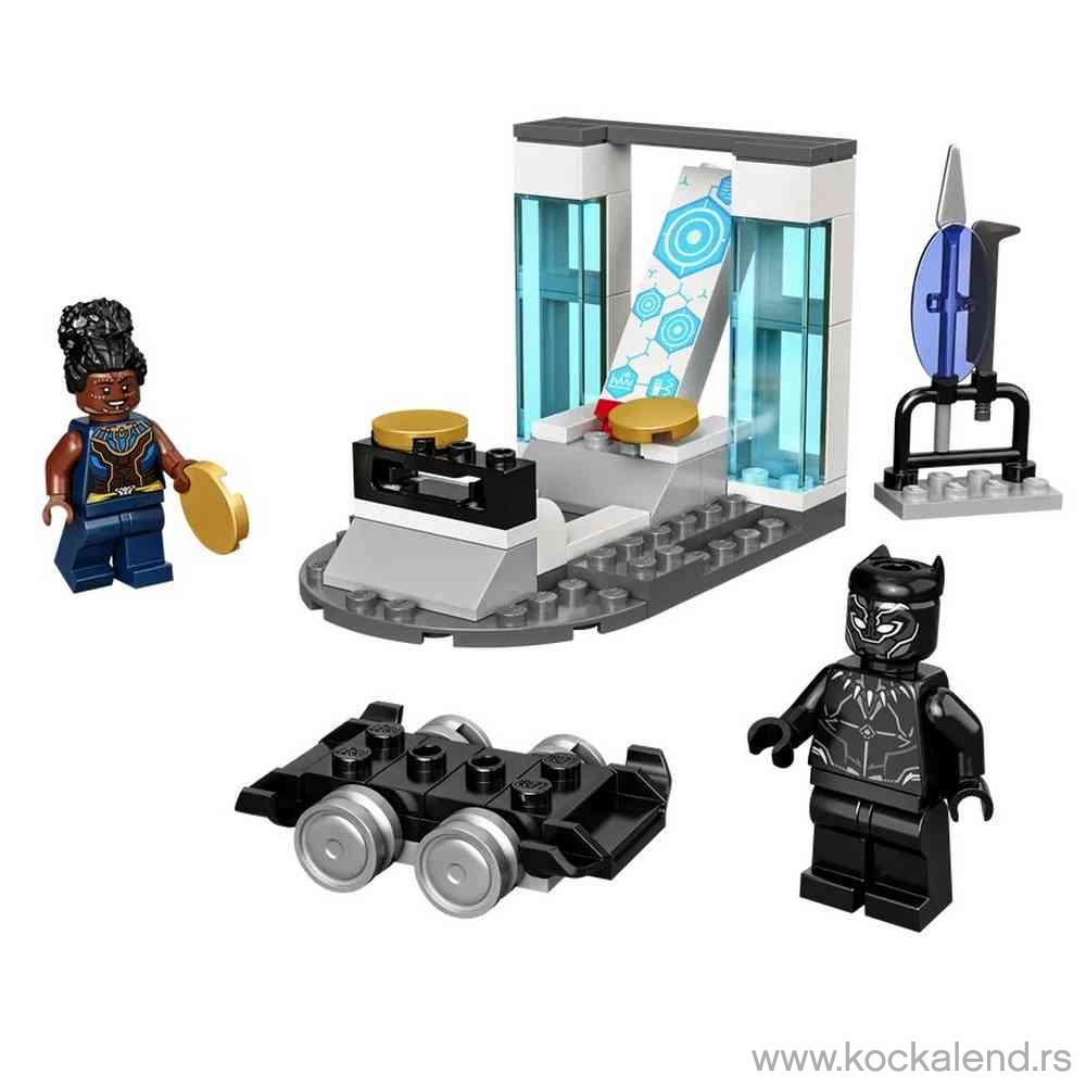 LEGO BLACK PANTER SHURIS LAB 