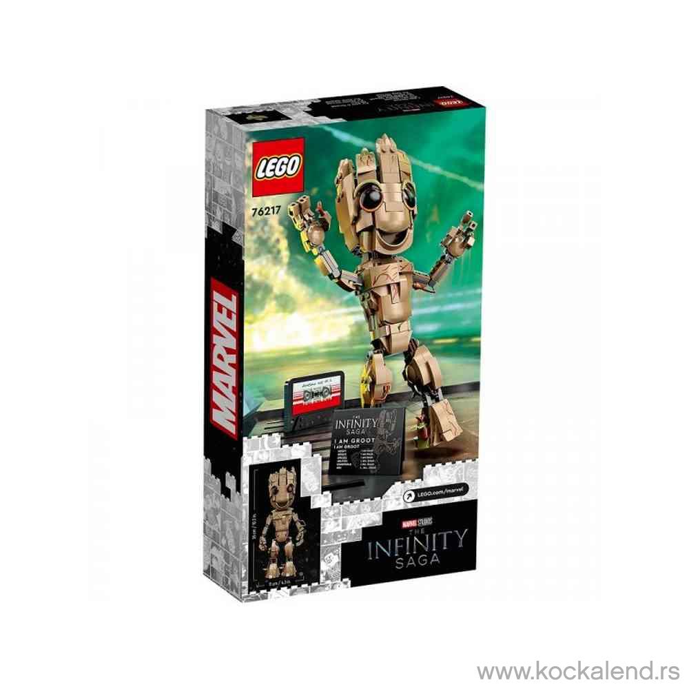 LEGO SUPER HEROES I AM GROOT 