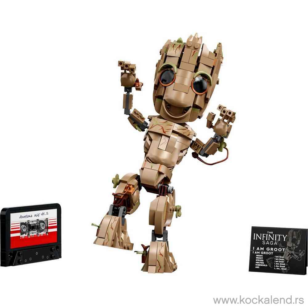 LEGO SUPER HEROES I AM GROOT 