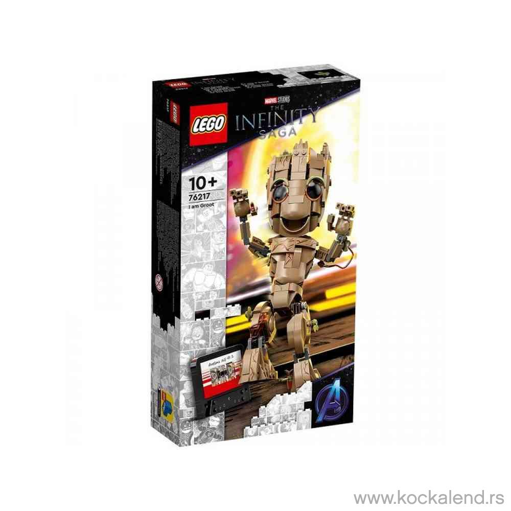 LEGO SUPER HEROES I AM GROOT 