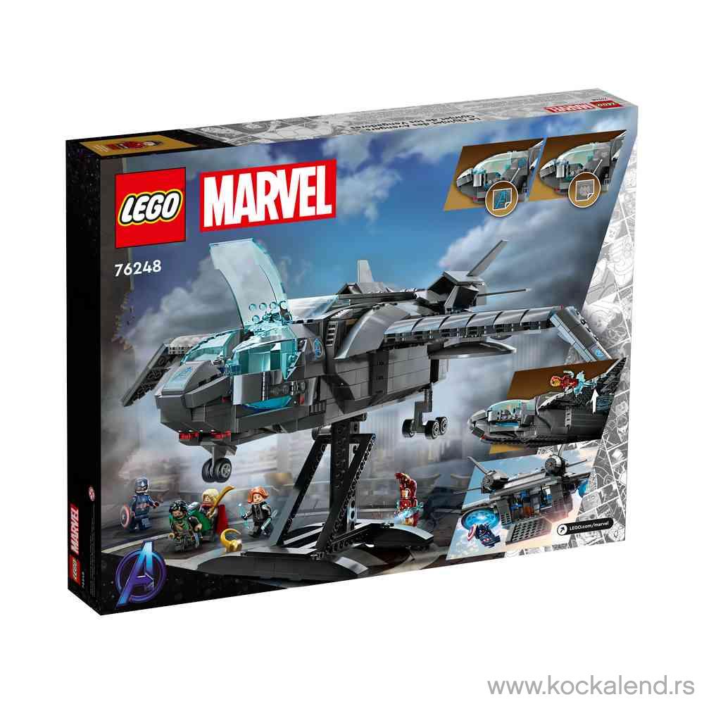 LEGO SUPER HEROES THE AVENGERS QUINJET 